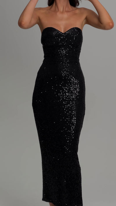 THE KT DRESS - BLACK