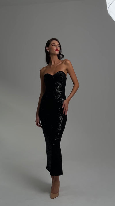 THE KT DRESS - BLACK