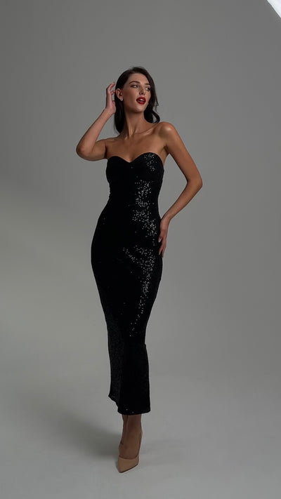THE KT DRESS - BLACK