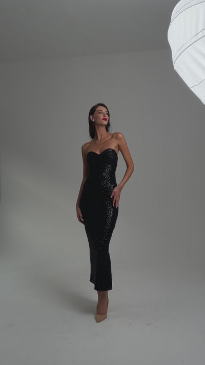 THE KT DRESS - BLACK